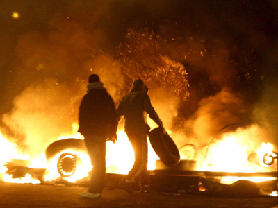 Επεισόδια και στη Σουηδία